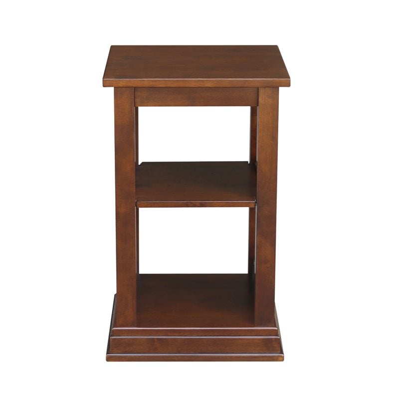 International Concepts Hampton Accent Table With Shelves