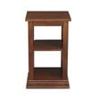 International Concepts Hampton Accent Table With Shelves