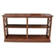 International Concepts Hampton Sofa - Server Table With Shelves