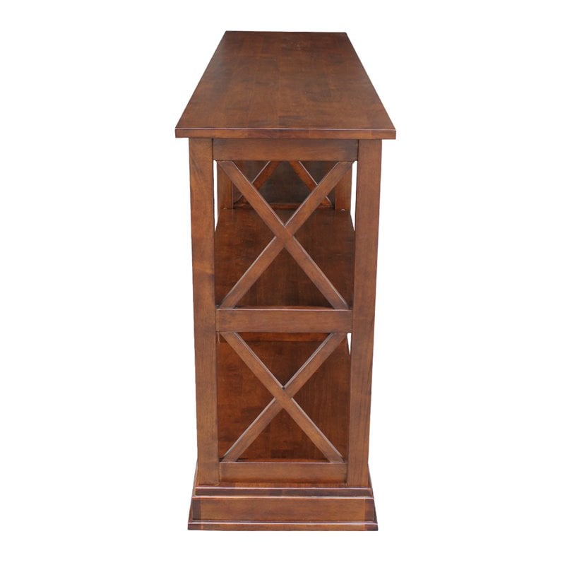 International Concepts Hampton Sofa - Server Table With Shelves