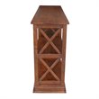 International Concepts Hampton Sofa - Server Table With Shelves