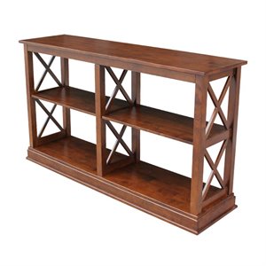 International Concepts Hampton Sofa - Server Table With Shelves