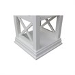 International Concepts Hampton Accent Table With Shelves