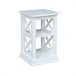 International Concepts Hampton Accent Table With Shelves