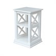 International Concepts Hampton Accent Table With Shelves