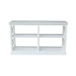 International Concepts Hampton Sofa Server Table With Shelves