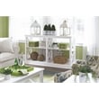 International Concepts Hampton Sofa Server Table With Shelves