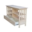 International Concepts Mission Entertainment  TV Stand