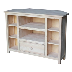 International Concepts Corner Entertainment   TV Stand
