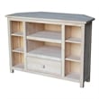 International Concepts Corner Entertainment   TV Stand