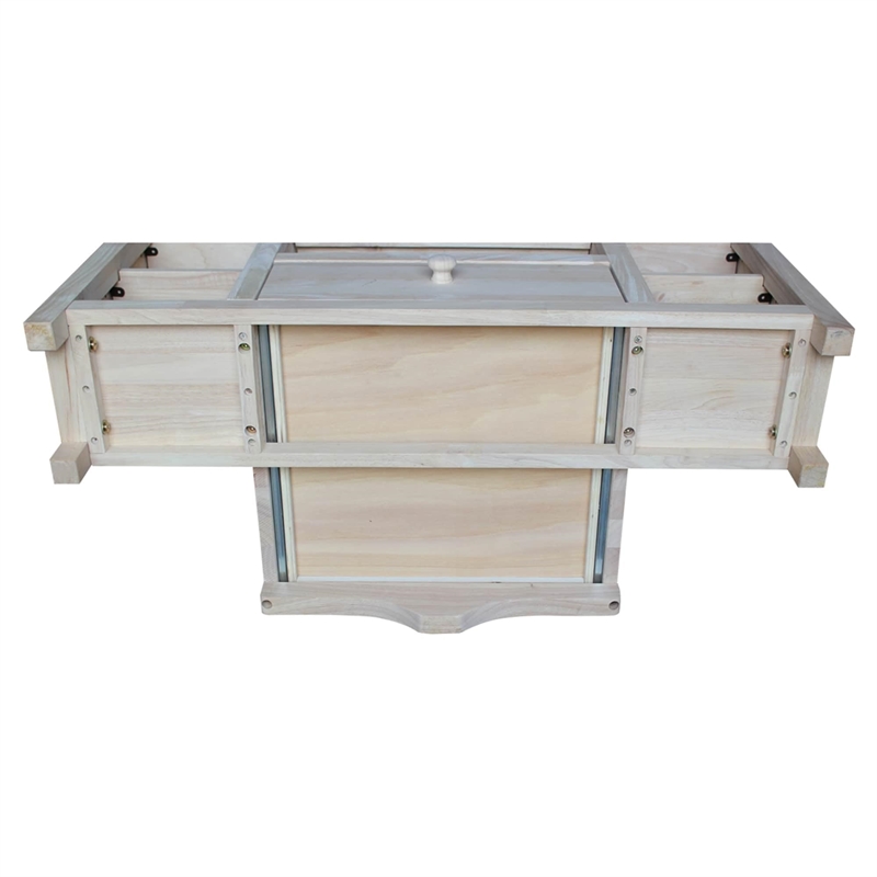 International Concepts Corner Entertainment   TV Stand