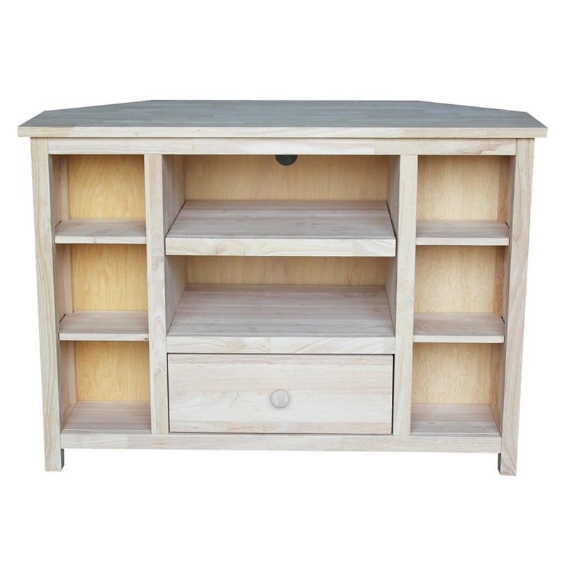 International Concepts Corner Entertainment   TV Stand