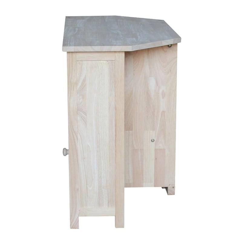 International Concepts Corner Entertainment   TV Stand