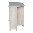 International Concepts Corner Entertainment   TV Stand