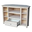 International Concepts Corner Entertainment   TV Stand