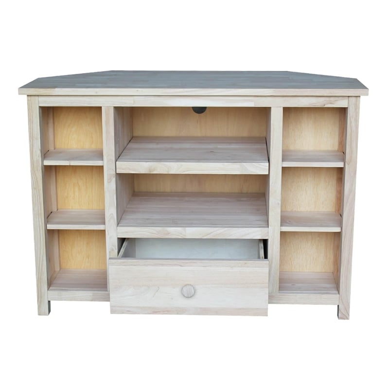 International Concepts Corner Entertainment   TV Stand