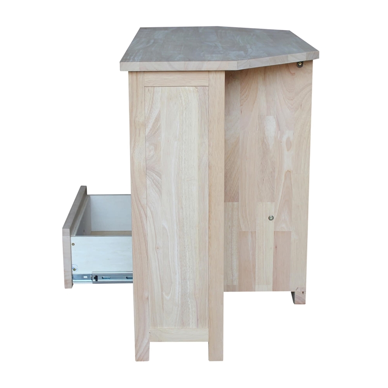 International Concepts Corner Entertainment   TV Stand