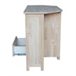 International Concepts Corner Entertainment   TV Stand