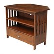 International Concepts Mission Corner TV Stand in Brown