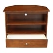 International Concepts Mission Corner TV Stand in Brown