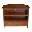 International Concepts Mission Corner TV Stand in Brown