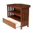 International Concepts Mission Corner TV Stand in Brown