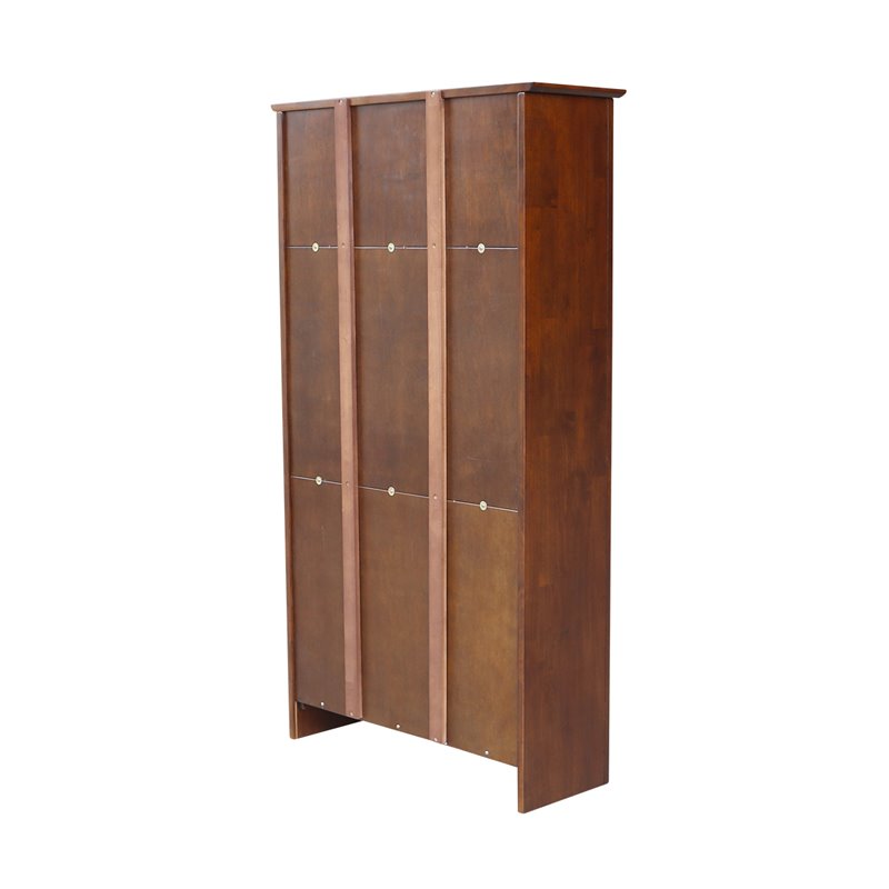 International Concepts Solid Wood Shaker Bookcase - 60