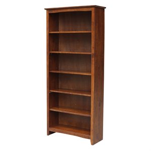 Solid Wood Shaker Bookcase - 72