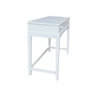 International Concepts Solid Wood Vanity Table  in White