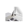 International Concepts Solid Wood Vanity Table  in White