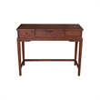 International Concepts Solid Wood Vanity Table in Espresso