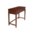 International Concepts Solid Wood Vanity Table in Espresso