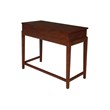 International Coincepts Solid Wood Vanity Table With Bench in Espresso