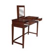 International Coincepts Solid Wood Vanity Table With Bench in Espresso