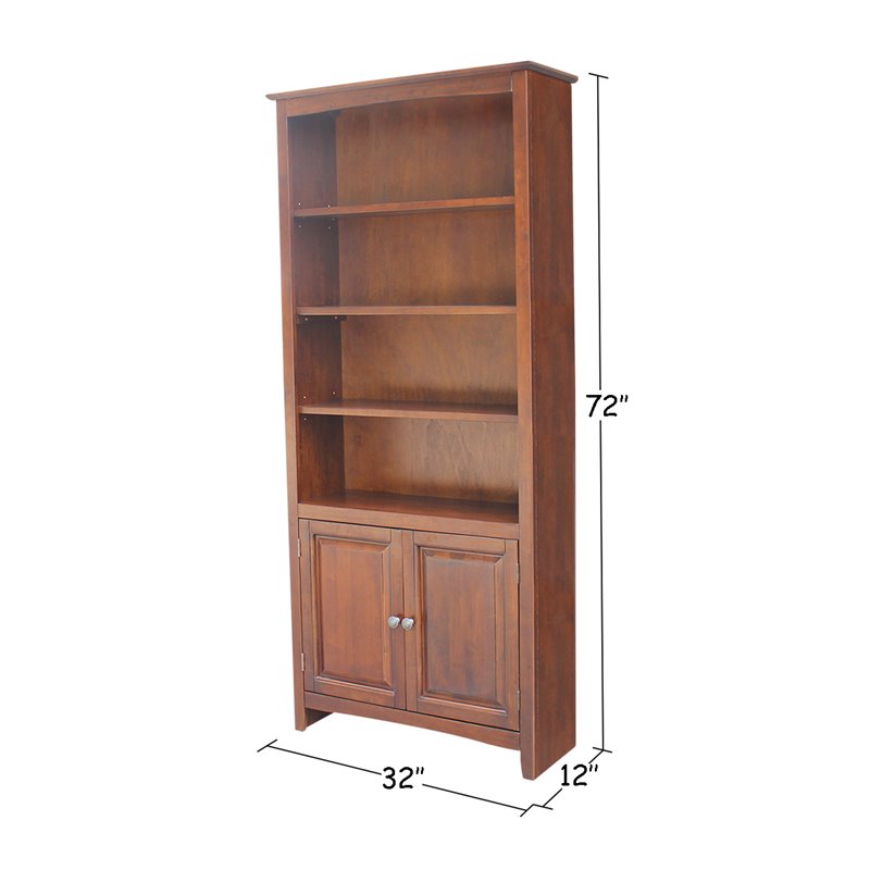 International Concepts Shaker Bookcase - 72