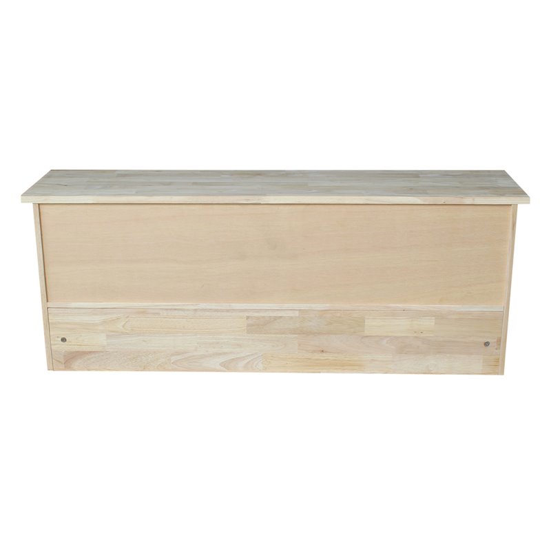 International Concepts Wall Shelf Unit with Storage