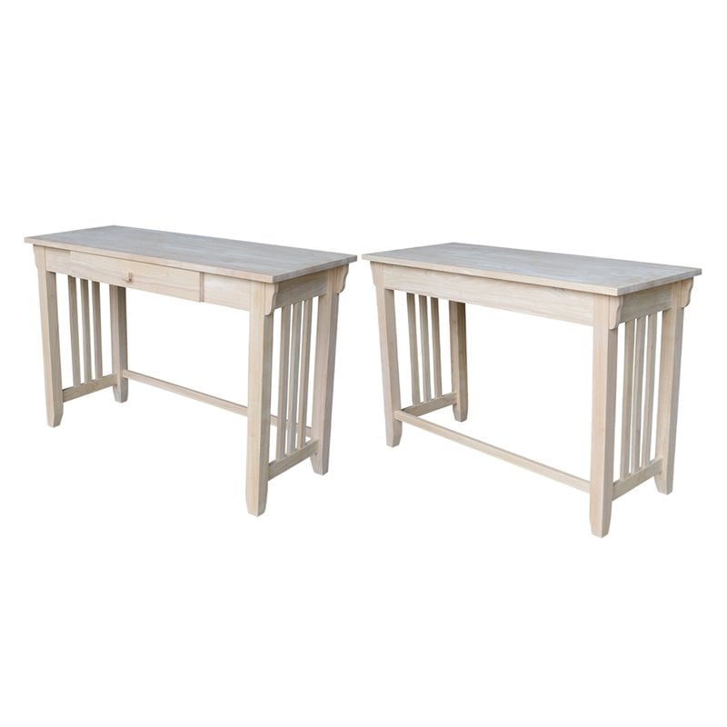 International Concepts Mission Desk With Drawer
