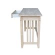 International Concepts Mission Desk With Drawer