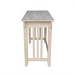 International Concepts Mission Desk With Drawer