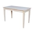 International Concepts Computer Desk With Flip Down Drawer