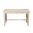 International Concepts Hampton Desk  Unfinished