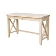 International Concepts Hampton Desk  Unfinished