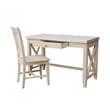 International Concepts Hampton Desk With Chair