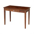 International Concepts 1 Drawer Writing Desk in Espresso