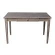 International Concepts Desk With Drawer - Basic Size And Chair