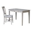 International Concepts Desk With Drawer - Basic Size And Chair