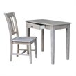 International Concepts Desk With Drawer - Small Size And Chair