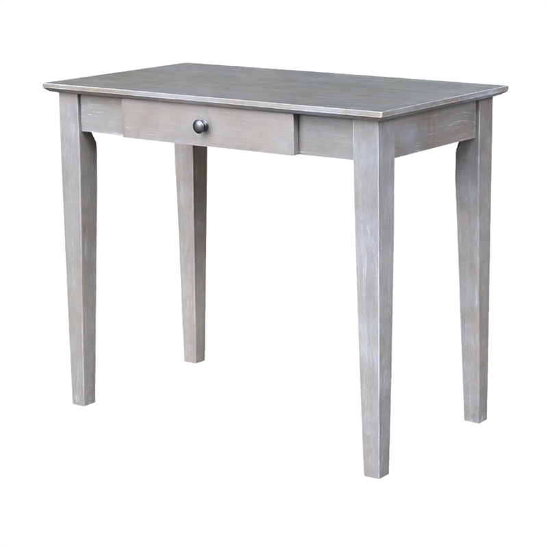 International Concepts Desk With Drawer - Small Size And Chair