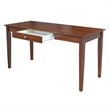 International Concepts 1 Drawer Large Writing Desk in Espresso