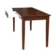 International Concepts 1 Drawer Large Writing Desk in Espresso